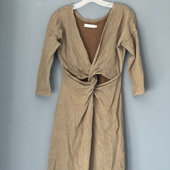 Ursa Minor Jagger Dress in Olive - Size Medium - Picture 2 of 6